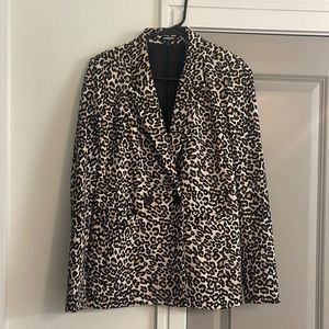 Express blazer, size XS, cheetah print